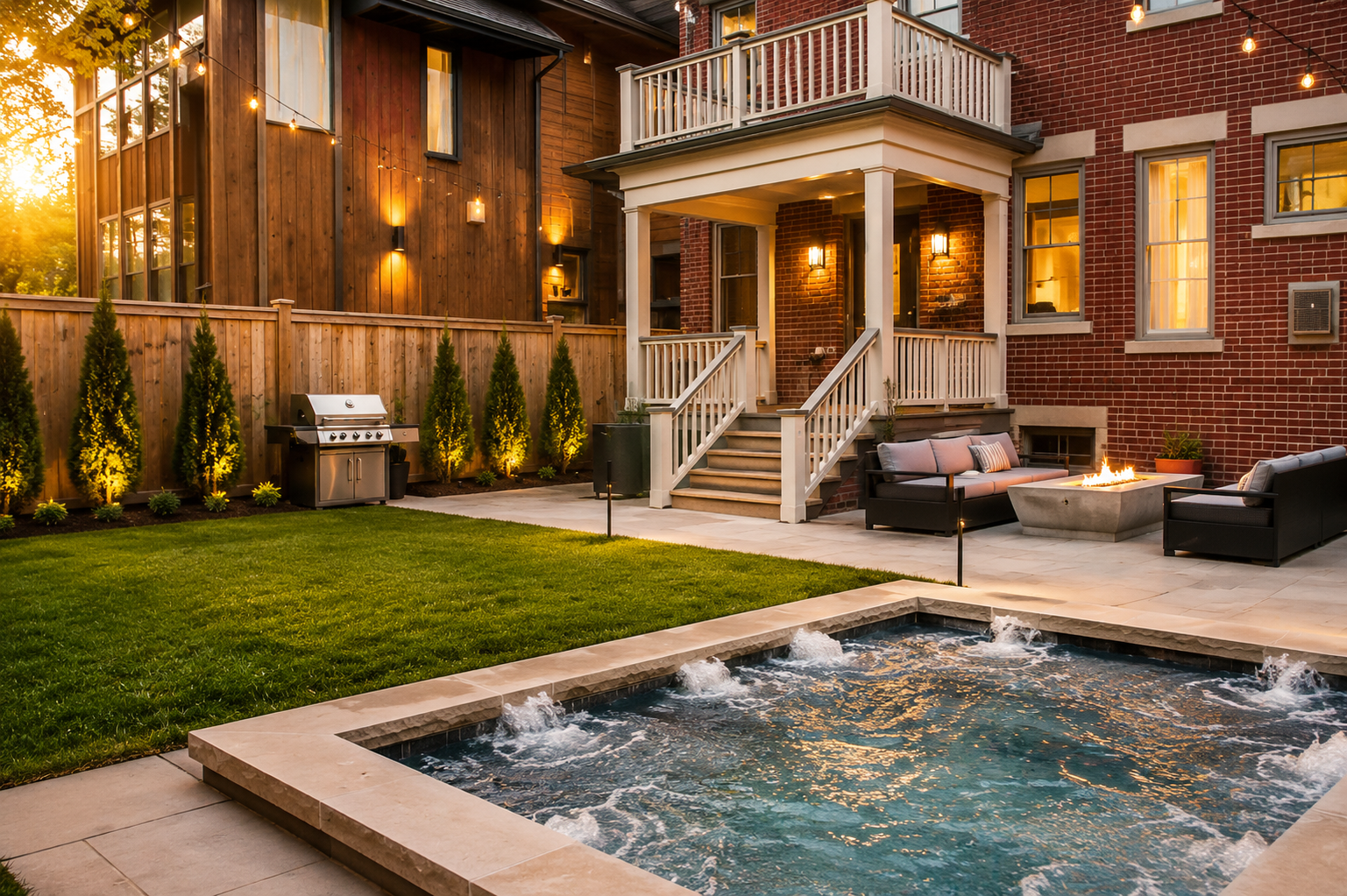Large Private Yard